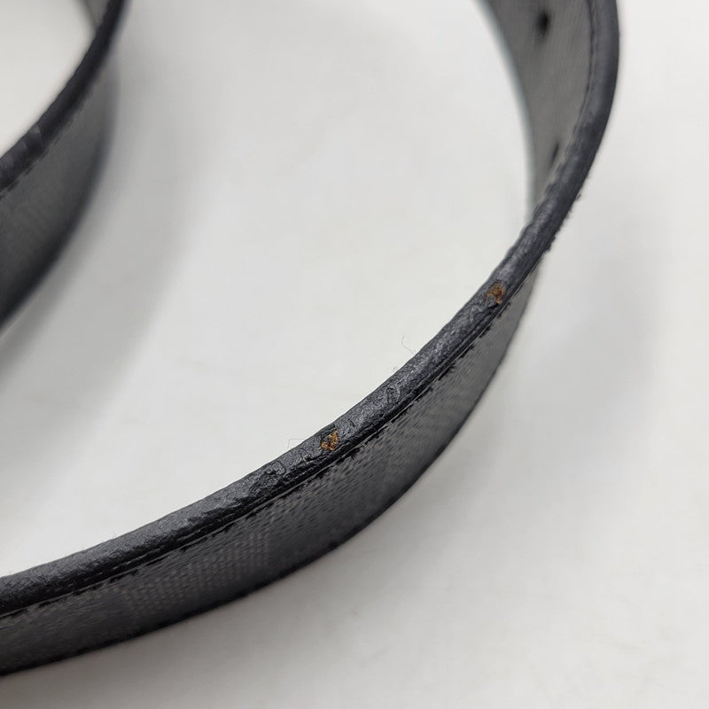 【中古品】【メンズ/レディース】 LOUIS VUITTON ルイ・ヴィトン CT5018 M9632T ダミエ・グラフィット サンチュール アンバントゥール ベルト リバーシブル 服飾雑貨 小物 アクセサリー 179-251219-ay-11-izu サイズ：85/34 カラー：シルバー×ブラック 万代Net店