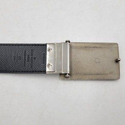【中古品】【メンズ/レディース】 LOUIS VUITTON ルイ・ヴィトン CT5018 M9632T ダミエ・グラフィット サンチュール アンバントゥール ベルト リバーシブル 服飾雑貨 小物 アクセサリー 179-251219-ay-11-izu サイズ：85/34 カラー：シルバー×ブラック 万代Net店