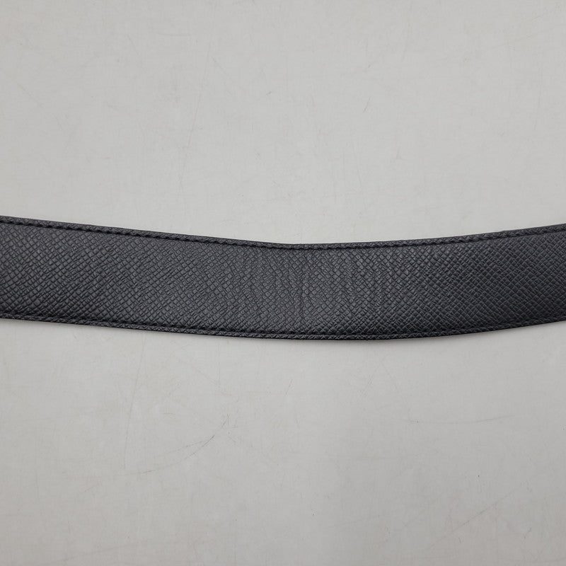 【中古品】【メンズ/レディース】 LOUIS VUITTON ルイ・ヴィトン CT5018 M9632T ダミエ・グラフィット サンチュール アンバントゥール ベルト リバーシブル 服飾雑貨 小物 アクセサリー 179-251219-ay-11-izu サイズ：85/34 カラー：シルバー×ブラック 万代Net店