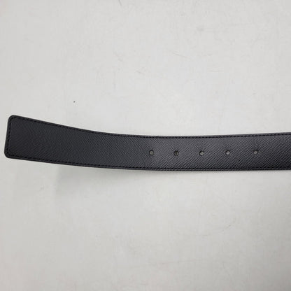 【中古品】【メンズ/レディース】 LOUIS VUITTON ルイ・ヴィトン CT5018 M9632T ダミエ・グラフィット サンチュール アンバントゥール ベルト リバーシブル 服飾雑貨 小物 アクセサリー 179-251219-ay-11-izu サイズ：85/34 カラー：シルバー×ブラック 万代Net店