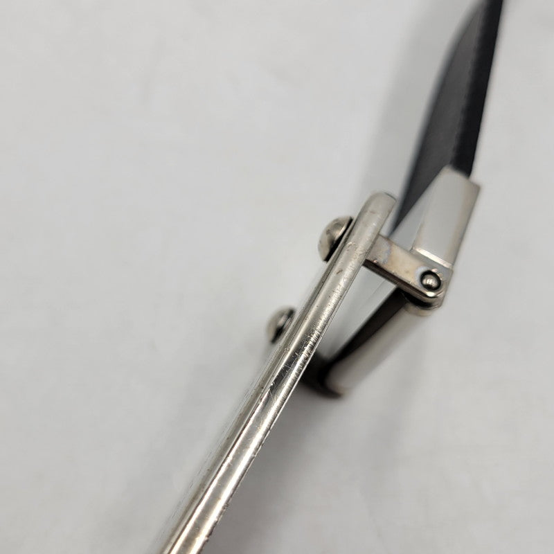 【中古品】【メンズ/レディース】 LOUIS VUITTON ルイ・ヴィトン CT5018 M9632T ダミエ・グラフィット サンチュール アンバントゥール ベルト リバーシブル 服飾雑貨 小物 アクセサリー 179-251219-ay-11-izu サイズ：85/34 カラー：シルバー×ブラック 万代Net店