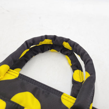 【中古美品】【メンズ/レディース】 XLARGE エクストララージ × PORTER ポーター × YAYOI KUSAMA 草間彌生 2WAY HELMET BAG ヘルメット バッグ ドット柄 コラボ 鞄 カバン 188-251219-ay-10-izu サイズ：ONESIZE カラー：ブラック×イエロー 万代Net店