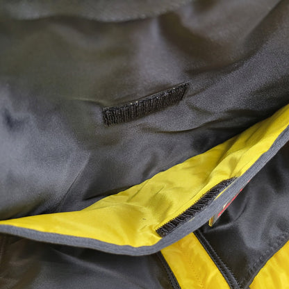 【中古美品】【メンズ/レディース】 XLARGE エクストララージ × PORTER ポーター × YAYOI KUSAMA 草間彌生 2WAY HELMET BAG ヘルメット バッグ ドット柄 コラボ 鞄 カバン 188-251219-ay-10-izu サイズ：ONESIZE カラー：ブラック×イエロー 万代Net店