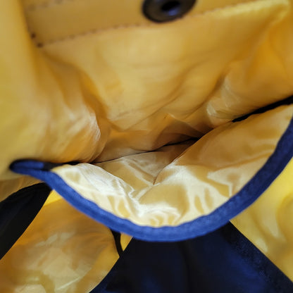 【中古美品】【メンズ/レディース】 XLARGE エクストララージ × PORTER ポーター × YAYOI KUSAMA 草間彌生 2WAY HELMET BAG ヘルメット バッグ ドット柄 コラボ 鞄 カバン 188-251219-ay-10-izu サイズ：ONESIZE カラー：ブラック×イエロー 万代Net店