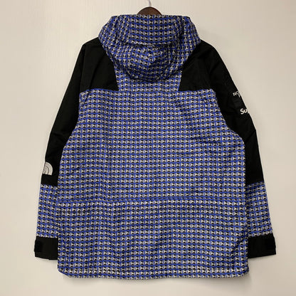 【中古美品】【メンズ】 Supreme シュプリーム × THE NORTH FACE ザ・ノースフェイス 21SS STUDDED MOUNTAIN LIGHT JACKET NP12103I スタッズド マウンテン ライト ジャケット アウター 149-251219-ay-01-izu サイズ：M カラー：ロイヤルブルースタディッドプリント 万代Net店
