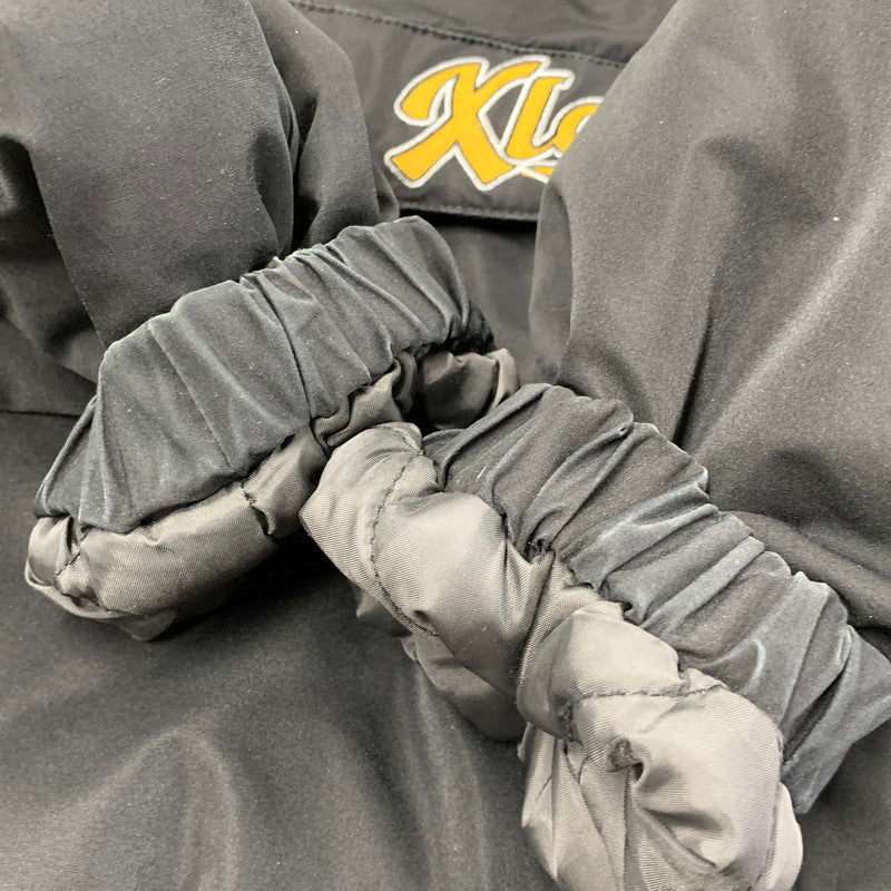 【中古品】【メンズ】 XLARGE エクストララージ x STARTER BLACK LABEL スターターブラックレーベル HALF ZIP JACKET ハーフ ジップ ジャケット アウター 142-251225-ya-08-izu サイズ：L カラー：BLACK 万代Net店