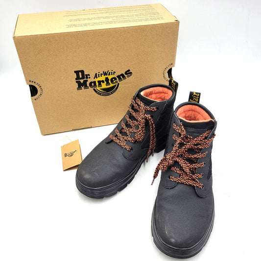 【中古品】【メンズ】 BONNY II 6 HOLE BOOTS 27116001 ボニー II 6 ホール ブーツ シューズ 靴 164-251220-as-03-izu サイズ：UK7 カラー：ブラック 万代Net店