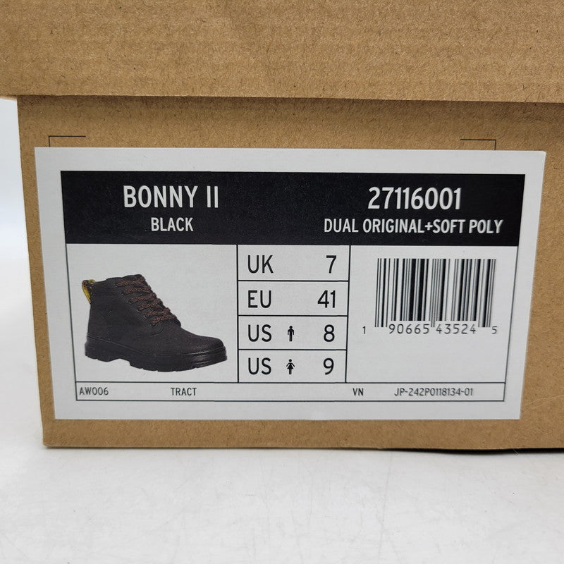 【中古品】【メンズ】 BONNY II 6 HOLE BOOTS 27116001 ボニー II 6 ホール ブーツ シューズ 靴 164-251220-as-03-izu サイズ：UK7 カラー：ブラック 万代Net店
