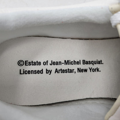 【中古美品】【メンズ】 Sangacio サンガッチョ × JEAN MICHEL BASQUIAT ジャン ミシェル バスキア SG8 スニーカー シューズ 靴 162-251220-as-05-izu サイズ：27cm カラー：WHITE/RED 万代Net店