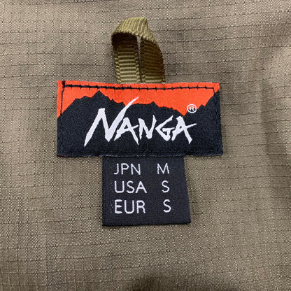 【中古品】【メンズ】 NANGA ナンガ HINOC RIPSTOP INNER DOWN CARDIGAN ヒノック リップストップ インナー ダウン カーディガン トップス 長袖 144-251220-cs-19-izu サイズ：M カラー：カーキ 万代Net店