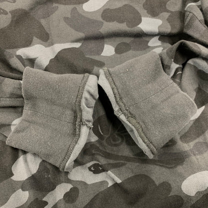 【中古品】【メンズ】 A BATHING APE × NEIGHBORHOOD ア ベイシング エイプ×ネイバーフッド 001LTE731910X CAMO LOGO LS TEE カモ ロゴ ロングスリーブ ティー トップス 長袖 142-251220-cs-17-izu サイズ：L カラー：ブラック 万代Net店