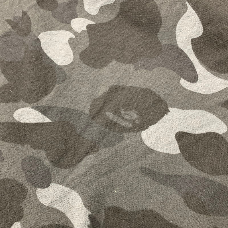 【中古品】【メンズ】 A BATHING APE × NEIGHBORHOOD ア ベイシング エイプ×ネイバーフッド 001LTE731910X CAMO LOGO LS TEE カモ ロゴ ロングスリーブ ティー トップス 長袖 142-251220-cs-17-izu サイズ：L カラー：ブラック 万代Net店