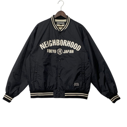 【中古品】【メンズ】 BASEBALL JACKET ベースボール ジャケット アウター 222TSHN-JKM08 22AW 142-260108-yn-09-izu サイズ：M カラー：ブラック 万代Net店