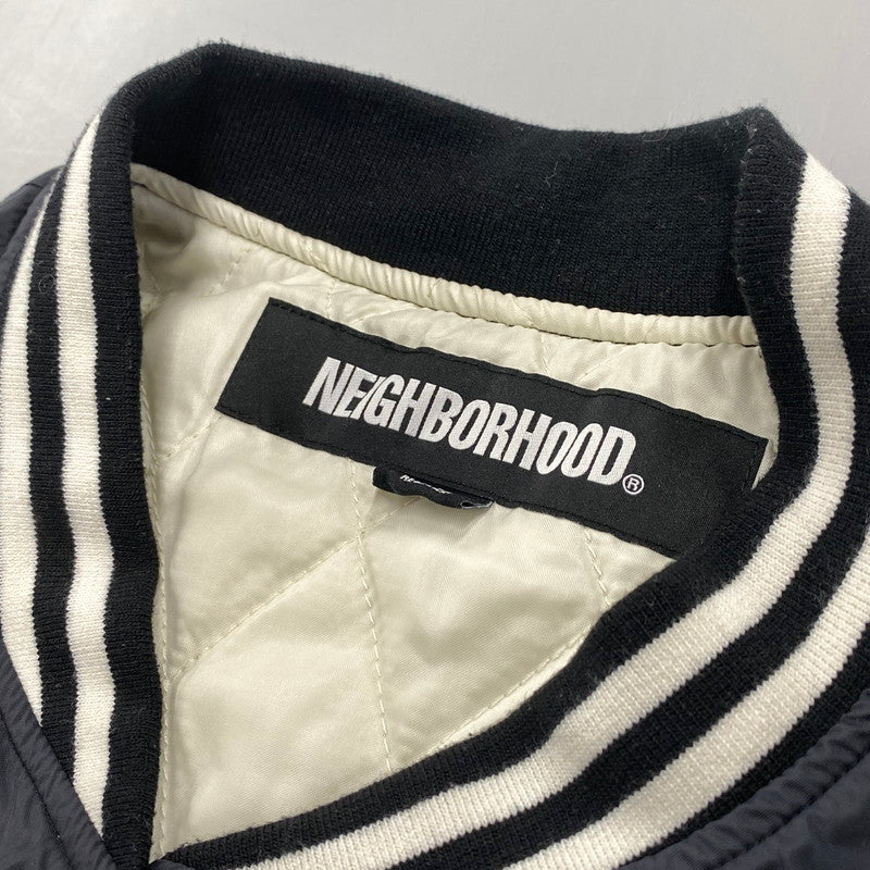 【中古品】【メンズ】 BASEBALL JACKET ベースボール ジャケット アウター 222TSHN-JKM08 22AW 142-260108-yn-09-izu サイズ：M カラー：ブラック 万代Net店