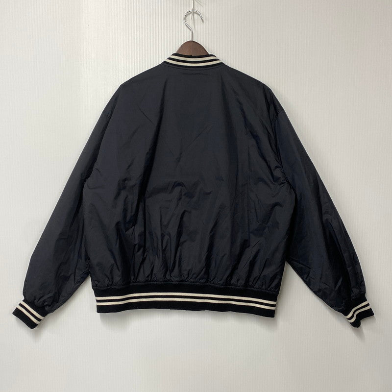 【中古品】【メンズ】 BASEBALL JACKET ベースボール ジャケット アウター 222TSHN-JKM08 22AW 142-260108-yn-09-izu サイズ：M カラー：ブラック 万代Net店