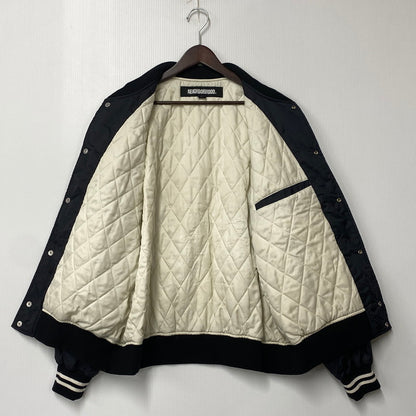 【中古品】【メンズ】 BASEBALL JACKET ベースボール ジャケット アウター 222TSHN-JKM08 22AW 142-260108-yn-09-izu サイズ：M カラー：ブラック 万代Net店