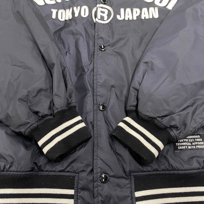 【中古品】【メンズ】 BASEBALL JACKET ベースボール ジャケット アウター 222TSHN-JKM08 22AW 142-260108-yn-09-izu サイズ：M カラー：ブラック 万代Net店