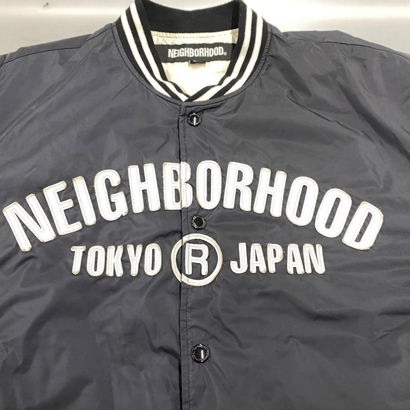 【中古品】【メンズ】 BASEBALL JACKET ベースボール ジャケット アウター 222TSHN-JKM08 22AW 142-260108-yn-09-izu サイズ：M カラー：ブラック 万代Net店