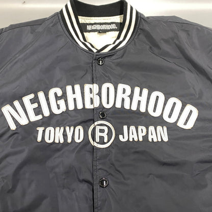 【中古品】【メンズ】 BASEBALL JACKET ベースボール ジャケット アウター 222TSHN-JKM08 22AW 142-260108-yn-09-izu サイズ：M カラー：ブラック 万代Net店