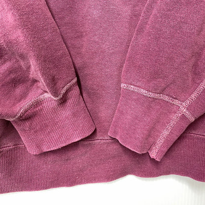 【中古品】【メンズ】 USED VINTAGE ヴィンテージ COLLEGE LOGO RAGLAN SWEATSHIRT カレッジ ロゴ ラグラン スウェット シャツ トレーナー トップス 長袖 146-251224-kh-04-izu カラー：ボルドー 万代Net店