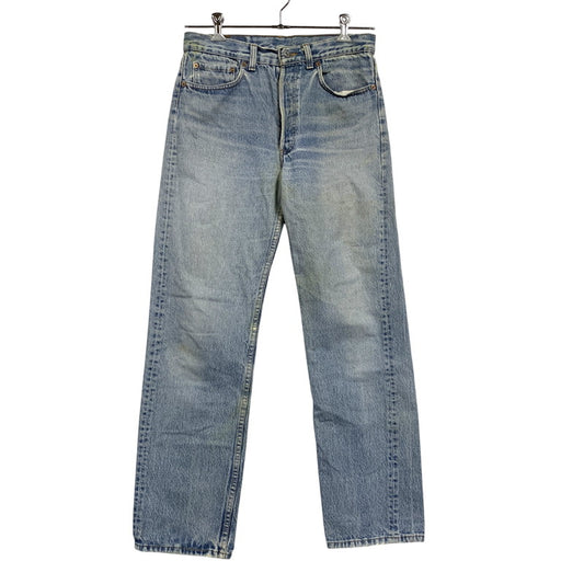 【現状渡し品】【メンズ】 Levi's リーバイス 501 DENIM PANTS デニム パンツ 00501-0190 USA製 82年製 80S 501刻印 157-251226-yn-03-izu サイズ：W32 L32 カラー：ライトインディゴ 万代Net店