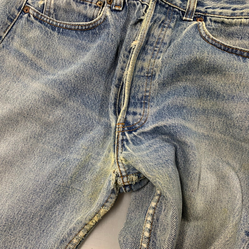 【現状渡し品】【メンズ】 Levi's リーバイス 501 DENIM PANTS デニム パンツ 00501-0190 USA製 82年製 80S 501刻印 157-251226-yn-03-izu サイズ：W32 L32 カラー：ライトインディゴ 万代Net店