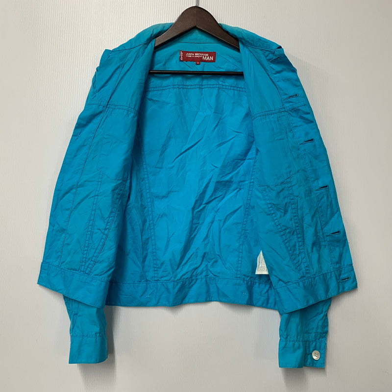 【現状渡し品】【メンズ】 JUNYA WATANABE MAN COMME DES GARCONS × LEVI'S ジュンヤ ワタナベ マン コムデギャルソン×リーバイス WE-J011 LS SHIRT JACKET ロングスリーブ シャツ ジャケット トップス 長袖 140-251220-cs-18-izu サイズ：M カラー：ブルー 万代Net店
