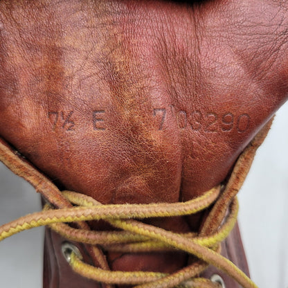 【現状渡し品】【メンズ】 IRISH SETTER 8875 アイリッシュセッター ブーツ 新四角犬タグ USA製 シューズ 靴 164-251221-as-11-izu サイズ：7 1/2E カラー：ブラウン 万代Net店