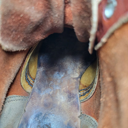【現状渡し品】【メンズ】 IRISH SETTER 8875 アイリッシュセッター ブーツ 新四角犬タグ USA製 シューズ 靴 164-251221-as-11-izu サイズ：7 1/2E カラー：ブラウン 万代Net店