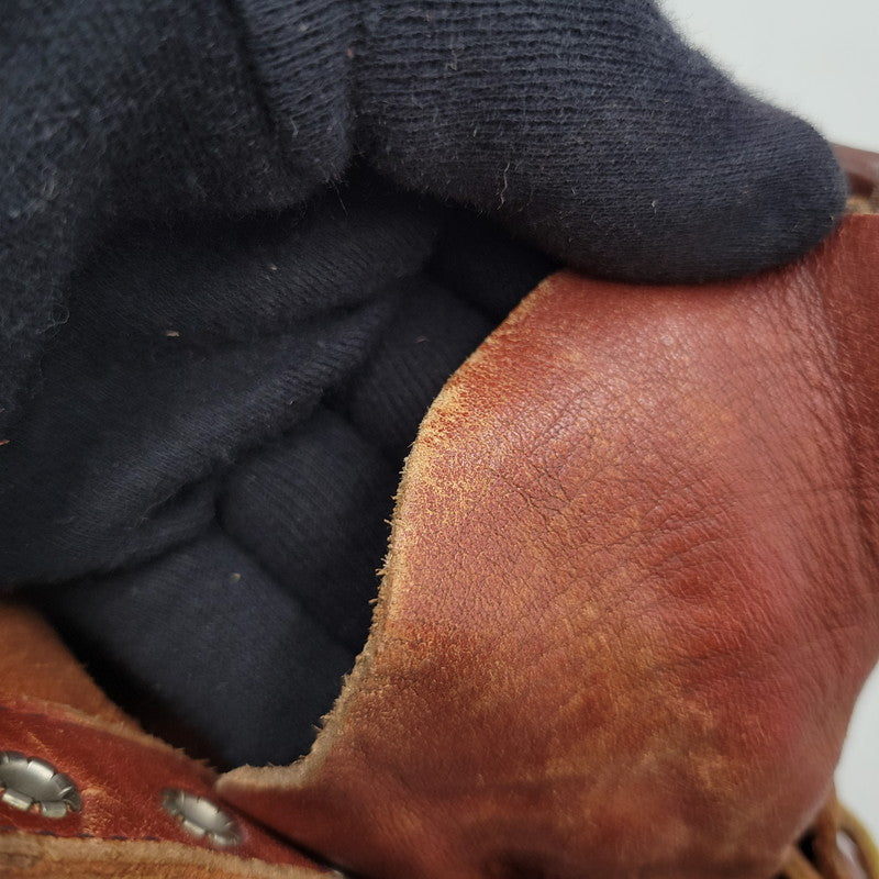 【現状渡し品】【メンズ】 IRISH SETTER 8875 アイリッシュセッター ブーツ 新四角犬タグ USA製 シューズ 靴 164-251221-as-11-izu サイズ：7 1/2E カラー：ブラウン 万代Net店