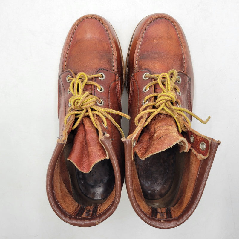 【現状渡し品】【メンズ】 IRISH SETTER 8875 アイリッシュセッター ブーツ 新四角犬タグ USA製 シューズ 靴 164-251221-as-11-izu サイズ：7 1/2E カラー：ブラウン 万代Net店