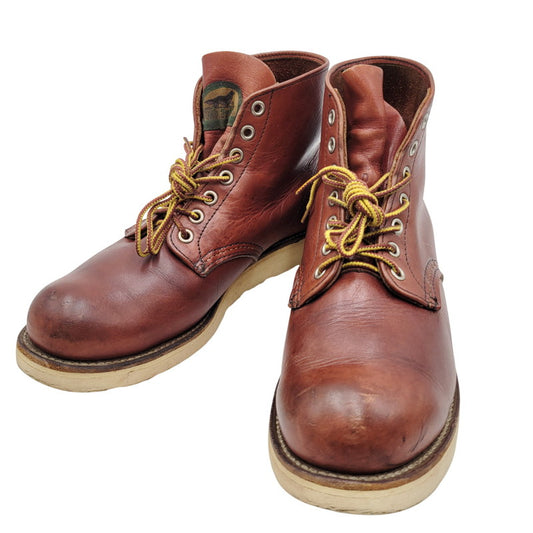 【中古品】【メンズ】 IRISH SETTER 8166 アイリッシュセッター ブーツ 半円犬タグ シューズ 靴 164-251221-as-08-izu サイズ：8D カラー：ブラウン 万代Net店
