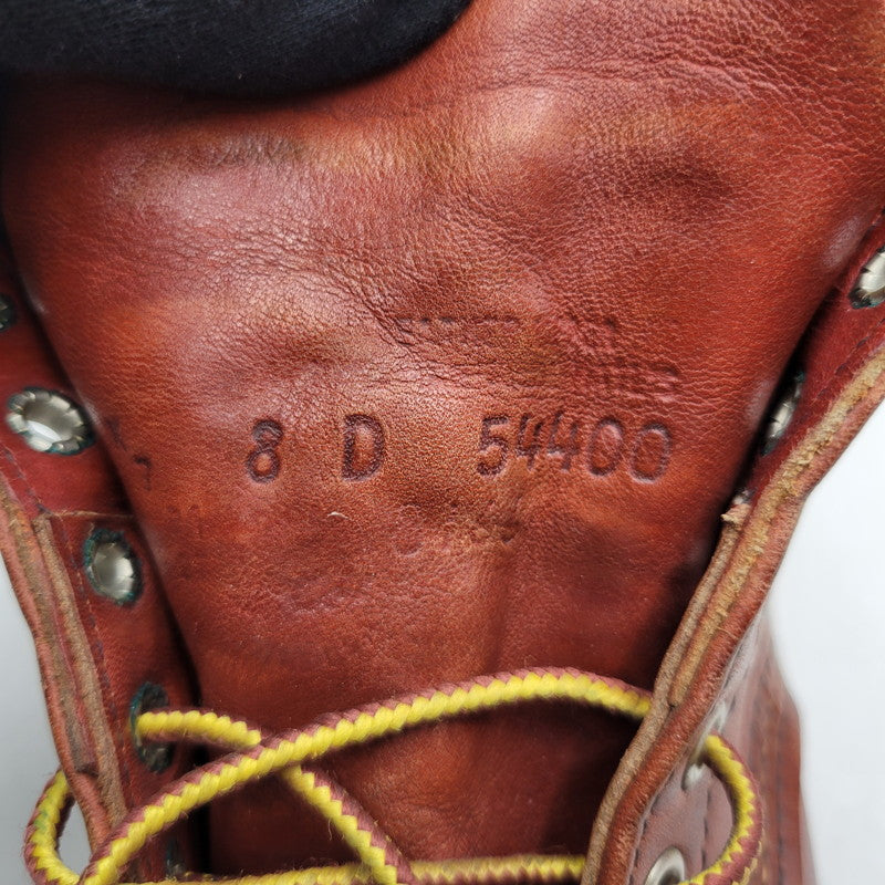 【中古品】【メンズ】 IRISH SETTER 8166 アイリッシュセッター ブーツ 半円犬タグ シューズ 靴 164-251221-as-08-izu サイズ：8D カラー：ブラウン 万代Net店