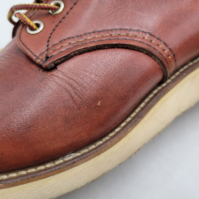 【中古品】【メンズ】 IRISH SETTER 8166 アイリッシュセッター ブーツ 半円犬タグ シューズ 靴 164-251221-as-08-izu サイズ：8D カラー：ブラウン 万代Net店
