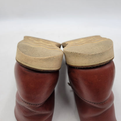 【中古品】【メンズ】 IRISH SETTER 8166 アイリッシュセッター ブーツ 半円犬タグ シューズ 靴 164-251221-as-08-izu サイズ：8D カラー：ブラウン 万代Net店