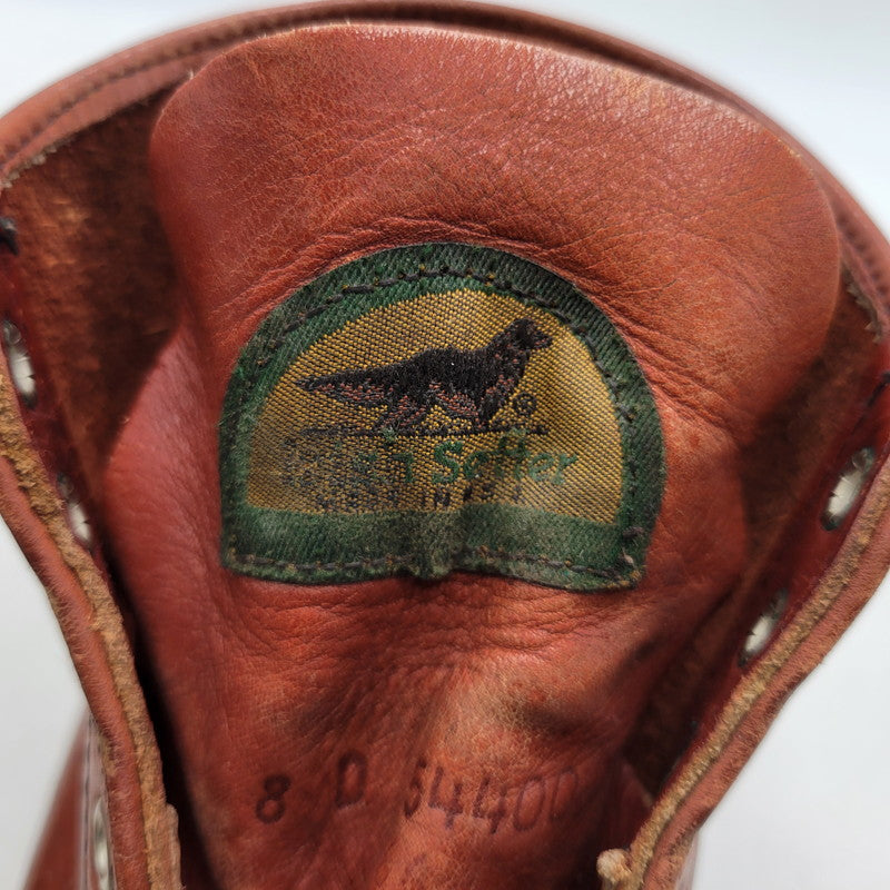 【中古品】【メンズ】 IRISH SETTER 8166 アイリッシュセッター ブーツ 半円犬タグ シューズ 靴 164-251221-as-08-izu サイズ：8D カラー：ブラウン 万代Net店