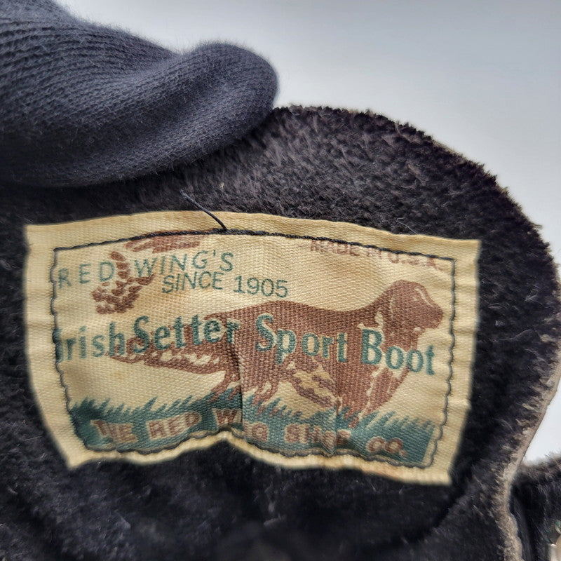 【中古品】【メンズ】 IRISH SETTER 8179 アイリッシュセッター ブーツ 新四角犬タグ シューズ 靴 164-251221-as-12-izu サイズ：7 1/2E カラー：ブラック 万代Net店
