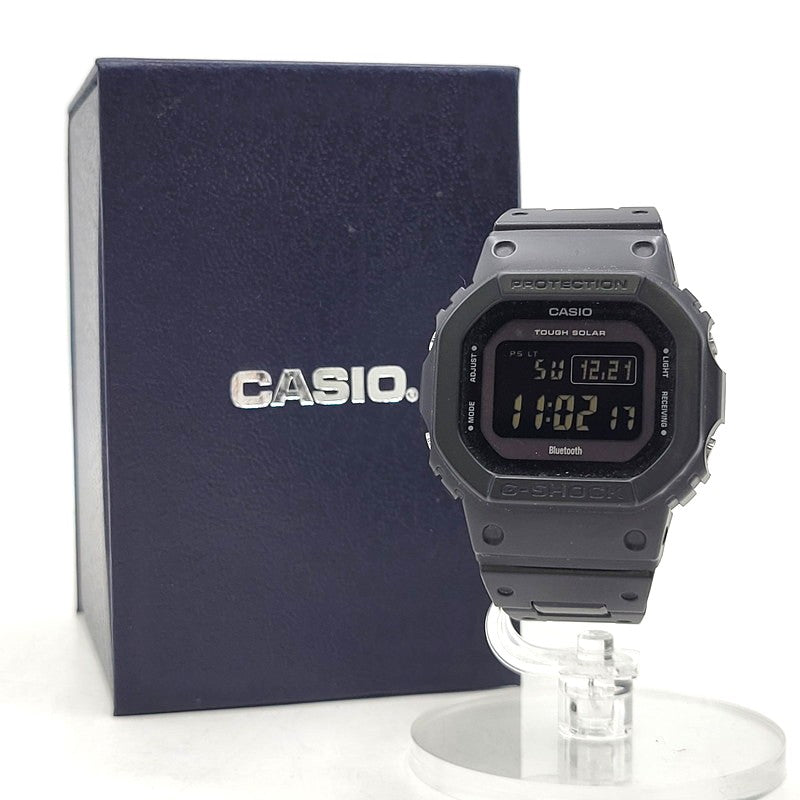 【中古品】【メンズ/レディース】 G-SHOCK ジーショック DIGITAL GW-B5600BC-1BJF デジタル 腕時計 196-251221-as-03-izu サイズ：48.9 × 42.8 × 13.4 mm カラー：ブラック 万代Net店