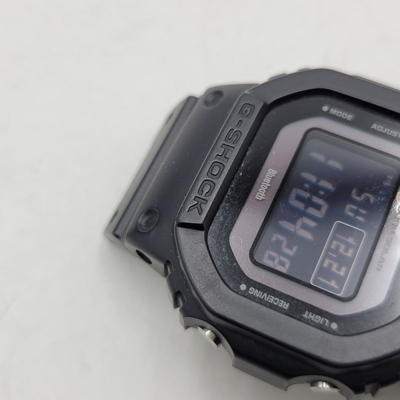 【中古品】【メンズ/レディース】 G-SHOCK ジーショック DIGITAL GW-B5600BC-1BJF デジタル 腕時計 196-251221-as-03-izu サイズ：48.9 × 42.8 × 13.4 mm カラー：ブラック 万代Net店