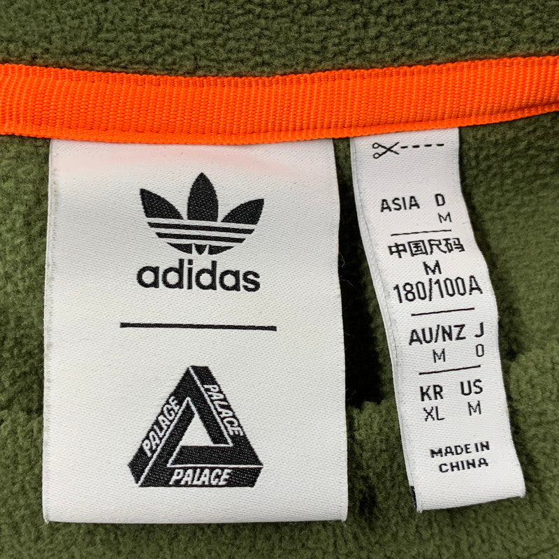 【中古品】【メンズ】 adidas アディダス × PALACE パレス HM9193 NATURE CREW ネイチャー クルー トップス スウェット 148-251221-ya-01-izu サイズ：M カラー：グリーン 万代Net店