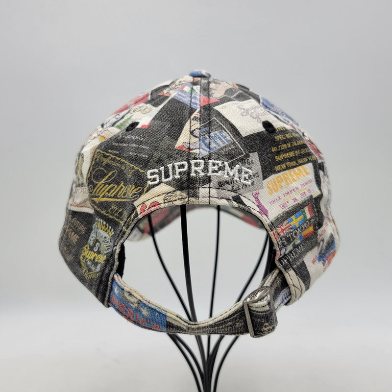 【中古品】【メンズ/レディース】 Supreme シュプリーム LABELS 6-PANEL CAP ラベル 6パネル キャップ 帽子 185-251221-as-01-izu サイズ：F カラー：マルチカラー 万代Net店