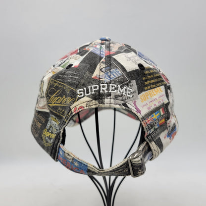 【中古品】【メンズ/レディース】 Supreme シュプリーム LABELS 6-PANEL CAP ラベル 6パネル キャップ 帽子 185-251221-as-01-izu サイズ：F カラー：マルチカラー 万代Net店