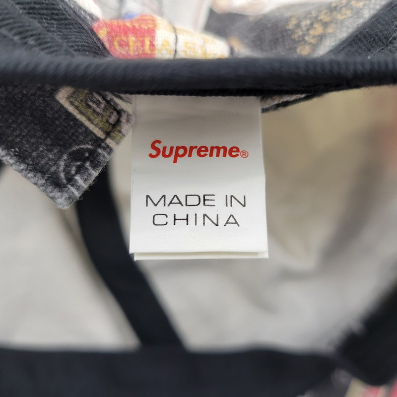 【中古品】【メンズ/レディース】 Supreme シュプリーム LABELS 6-PANEL CAP ラベル 6パネル キャップ 帽子 185-251221-as-01-izu サイズ：F カラー：マルチカラー 万代Net店