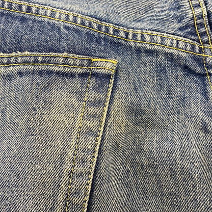 【中古品】【メンズ】 ORGANIC COTTON 13.5OZ SELVEDGE DENIM COCOON FIT JEANS M25C02PT02C オーガニックコットン セルビッチデニム コクーンフィットジーンズ パンツ 151-251221-as-17-izu サイズ：3 カラー：USED WASHED 万代Net店