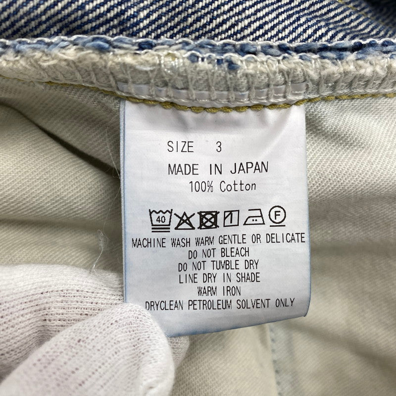 【中古品】【メンズ】 ORGANIC COTTON 13.5OZ SELVEDGE DENIM COCOON FIT JEANS M25C02PT02C オーガニックコットン セルビッチデニム コクーンフィットジーンズ パンツ 151-251221-as-17-izu サイズ：3 カラー：USED WASHED 万代Net店