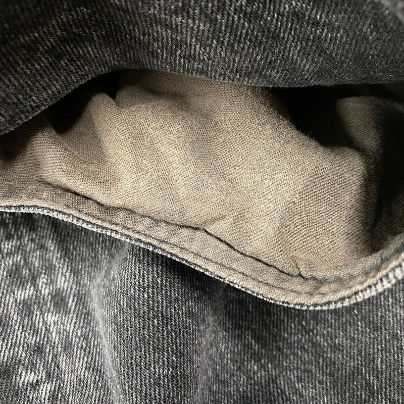 【中古品】【メンズ】 M25A04PT11C ORGANIC COTTON 13.5OZ SELVEDGE DENIM COCOON FIT JEANS オーガニックコットン セルビッチ デニム コクーンフィット ジーンズ ボトムス パンツ 151-251221-kh-03-izu サイズ：1 カラー：ブラック 万代Net店