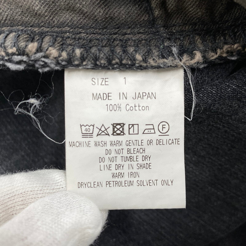【中古品】【メンズ】 M25A04PT11C ORGANIC COTTON 13.5OZ SELVEDGE DENIM COCOON FIT JEANS オーガニックコットン セルビッチ デニム コクーンフィット ジーンズ ボトムス パンツ 151-251221-kh-03-izu サイズ：1 カラー：ブラック 万代Net店