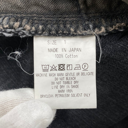 【中古品】【メンズ】 M25A04PT11C ORGANIC COTTON 13.5OZ SELVEDGE DENIM COCOON FIT JEANS オーガニックコットン セルビッチ デニム コクーンフィット ジーンズ ボトムス パンツ 151-251221-kh-03-izu サイズ：1 カラー：ブラック 万代Net店