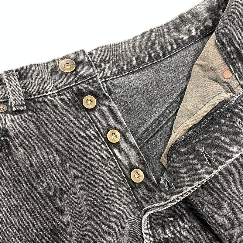 【中古品】【メンズ】 M25A04PT11C ORGANIC COTTON 13.5OZ SELVEDGE DENIM COCOON FIT JEANS オーガニックコットン セルビッチ デニム コクーンフィット ジーンズ ボトムス パンツ 151-251221-kh-03-izu サイズ：1 カラー：ブラック 万代Net店