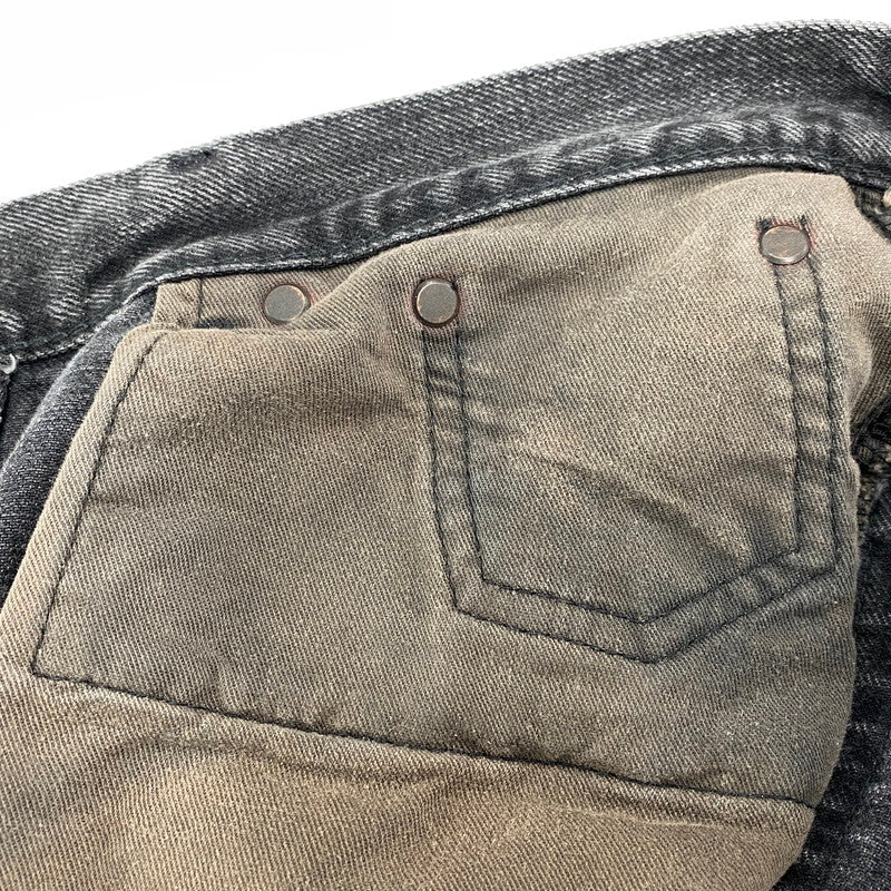 【中古品】【メンズ】 M25A04PT11C ORGANIC COTTON 13.5OZ SELVEDGE DENIM COCOON FIT JEANS オーガニックコットン セルビッチ デニム コクーンフィット ジーンズ ボトムス パンツ 151-251221-kh-03-izu サイズ：1 カラー：ブラック 万代Net店